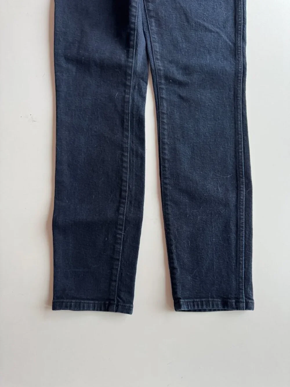 ANINE BING Jagger OD Black Dark Blue High Rise Skinny Ankle Jeans, Size 28 - Picture 8 of 14